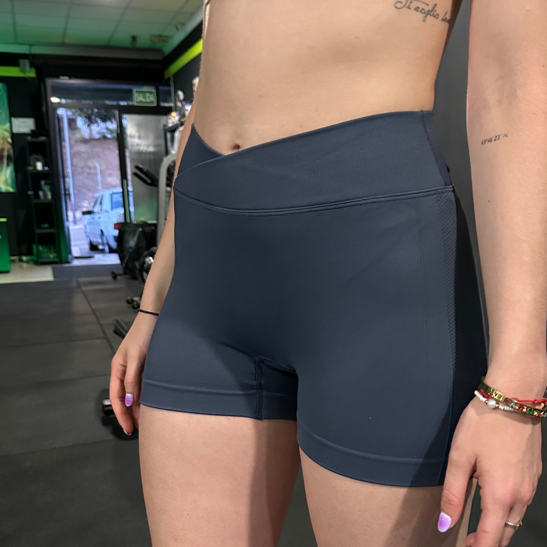 SHORTS KÁOS AZUL