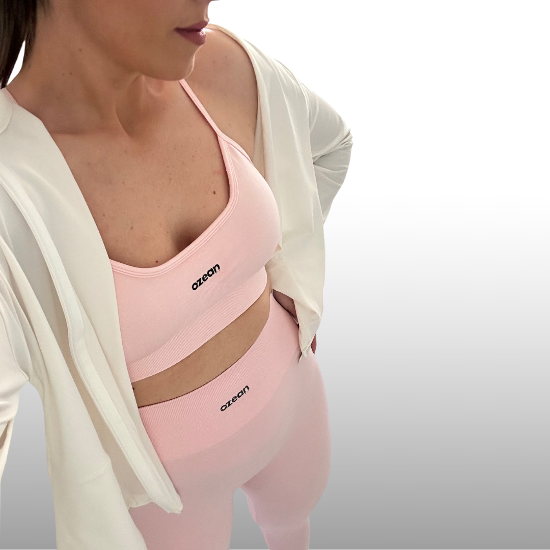 Top Deportivo Peach Pink