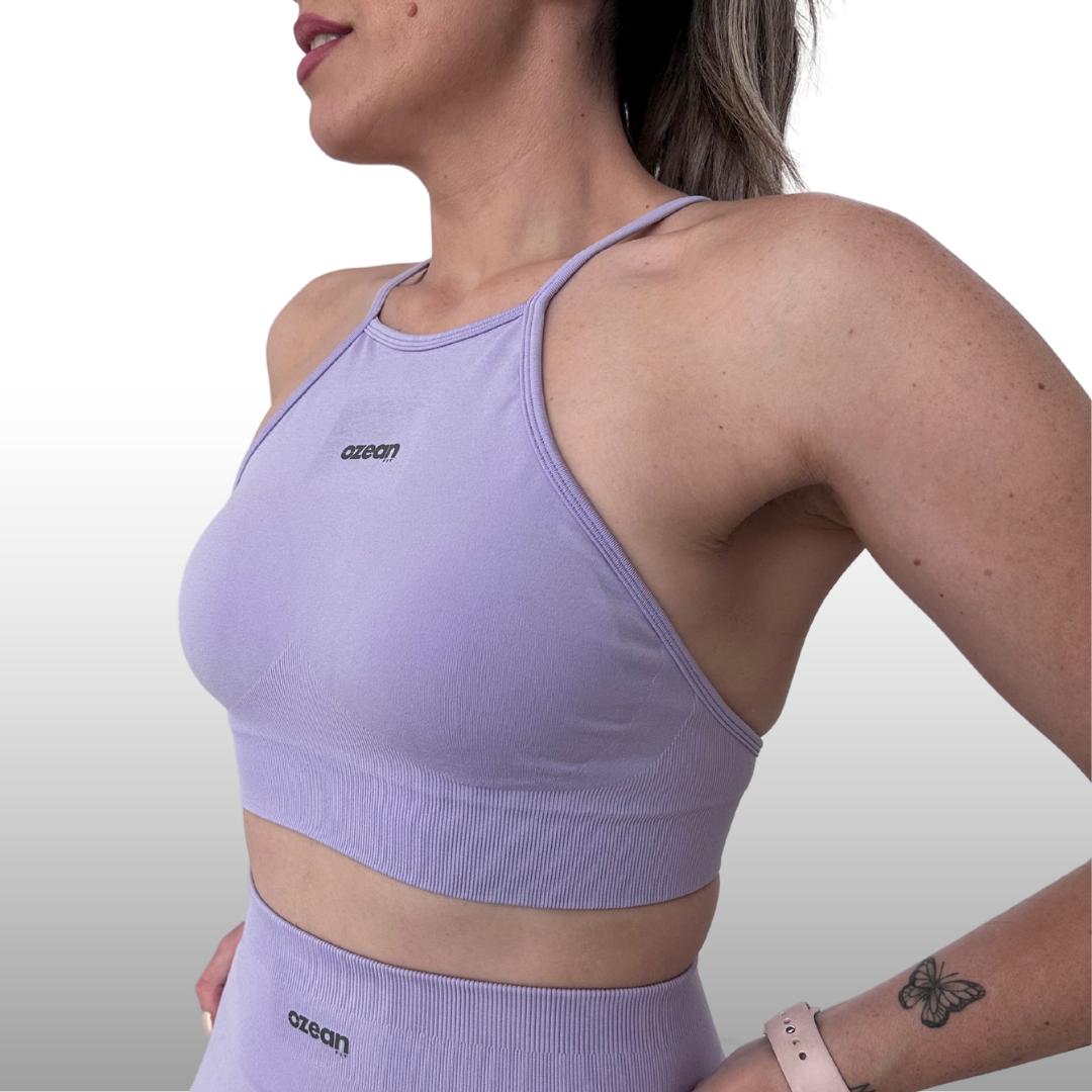 Top Deportivo Peach Lilac