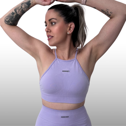 Top Deportivo Peach Lilac