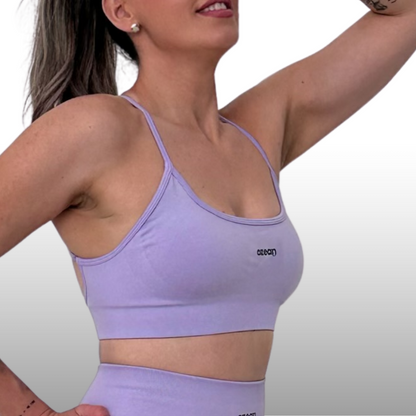 Top Deportivo Peach Lilac