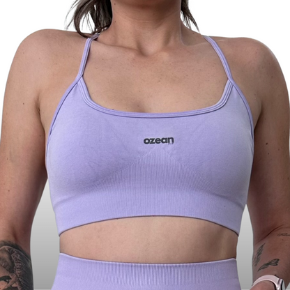 Top Deportivo Peach Lilac