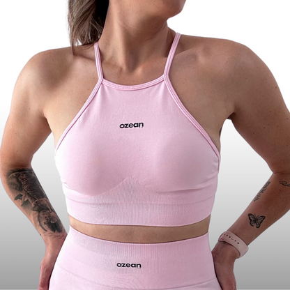 Top Deportivo Peach Pink