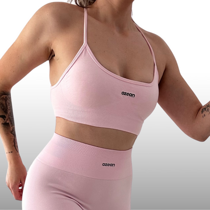 Top Deportivo Peach Pink