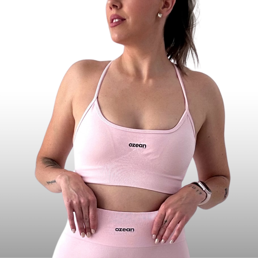 Top Deportivo Peach Pink