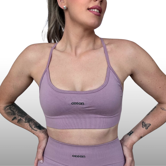 Top Deportivo Peach Purple